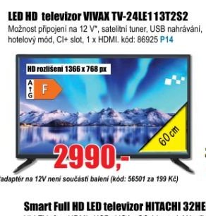 LED HD televizor VIVAX TV-24LE113T2S2 - EVA.cz aktualniletaky.eu