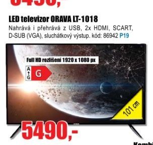 LED televizor ORAVA LT-1018 - EVA.cz aktualniletaky.eu