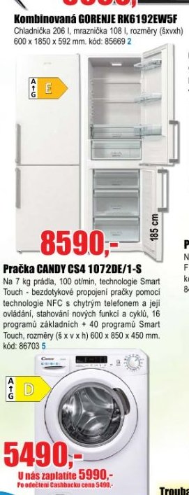 Kombinovaná GORENJE RK6192EW5F - EVA.cz aktualniletaky.eu