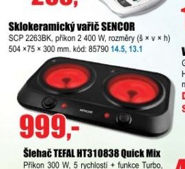 Sklokeramický vařič SENCOR - EVA.cz aktualniletaky.eu