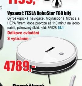 Vysavač TESLA RoboStar T60 bílý - EVA.cz aktualniletaky.eu
