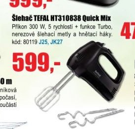 Šlehač TEFAL HT310838 Quick Mix - EVA.cz aktualniletaky.eu