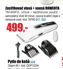 Zastřihovač vlasů + vousů ROWENTA - EVA.cz aktualniletaky.eu