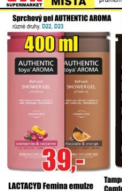 Sprchový gel AUTHENTIC AROMA - EVA.cz aktualniletaky.eu