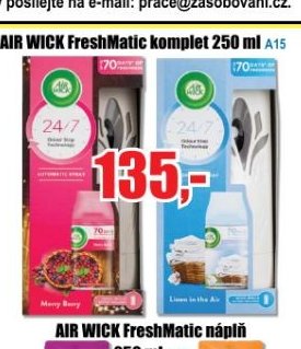 AIR WICK FreshMatic komplet 250 ml - EVA.cz aktualniletaky.eu