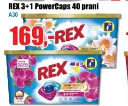 REX 3+1 PowerCaps 40 praní - EVA.cz aktualniletaky.eu