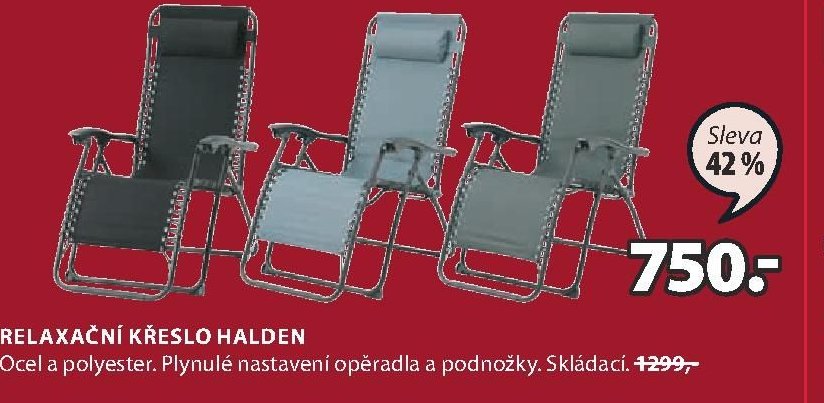 Relaxační křeslo HALDEN