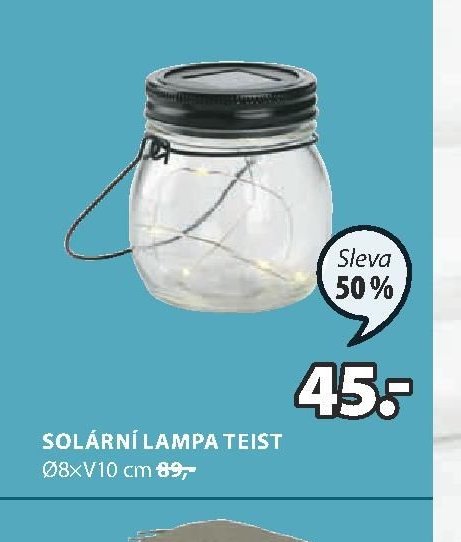 SOLÁRNÍ LAMPA TEIST