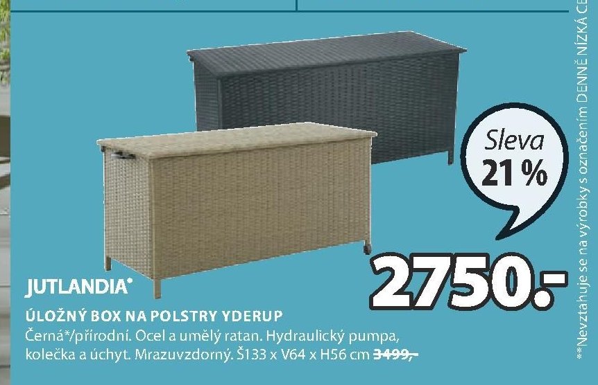 ÚLOŽNÝ BOX NA POLSTRY YDERUP