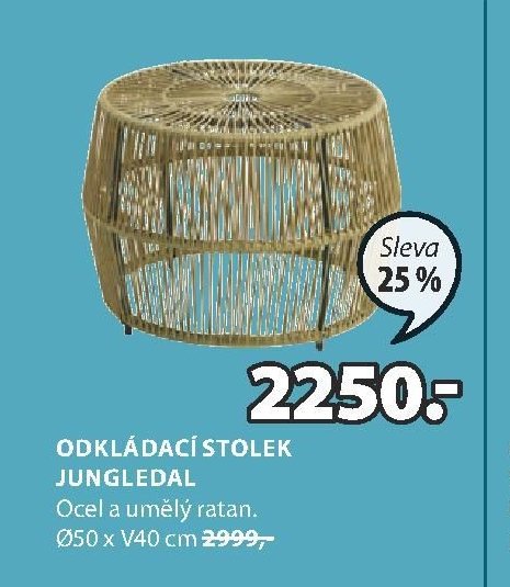 ODKLÁDACÍ STOLEK JUNGLEDAL