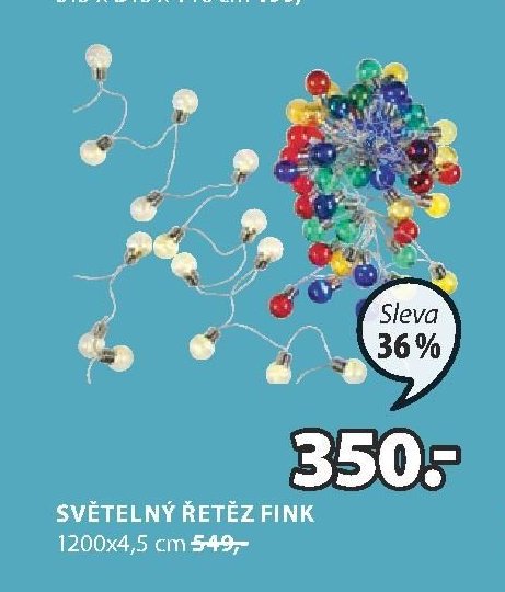 SVĚTELNÝ ŘETĚZ FINK