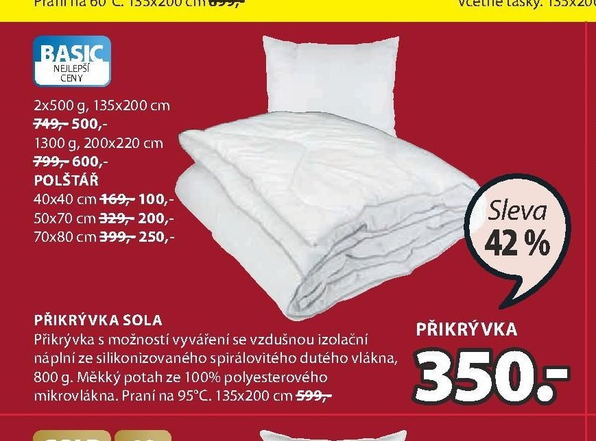 PŘIKRÝVKA SOLA