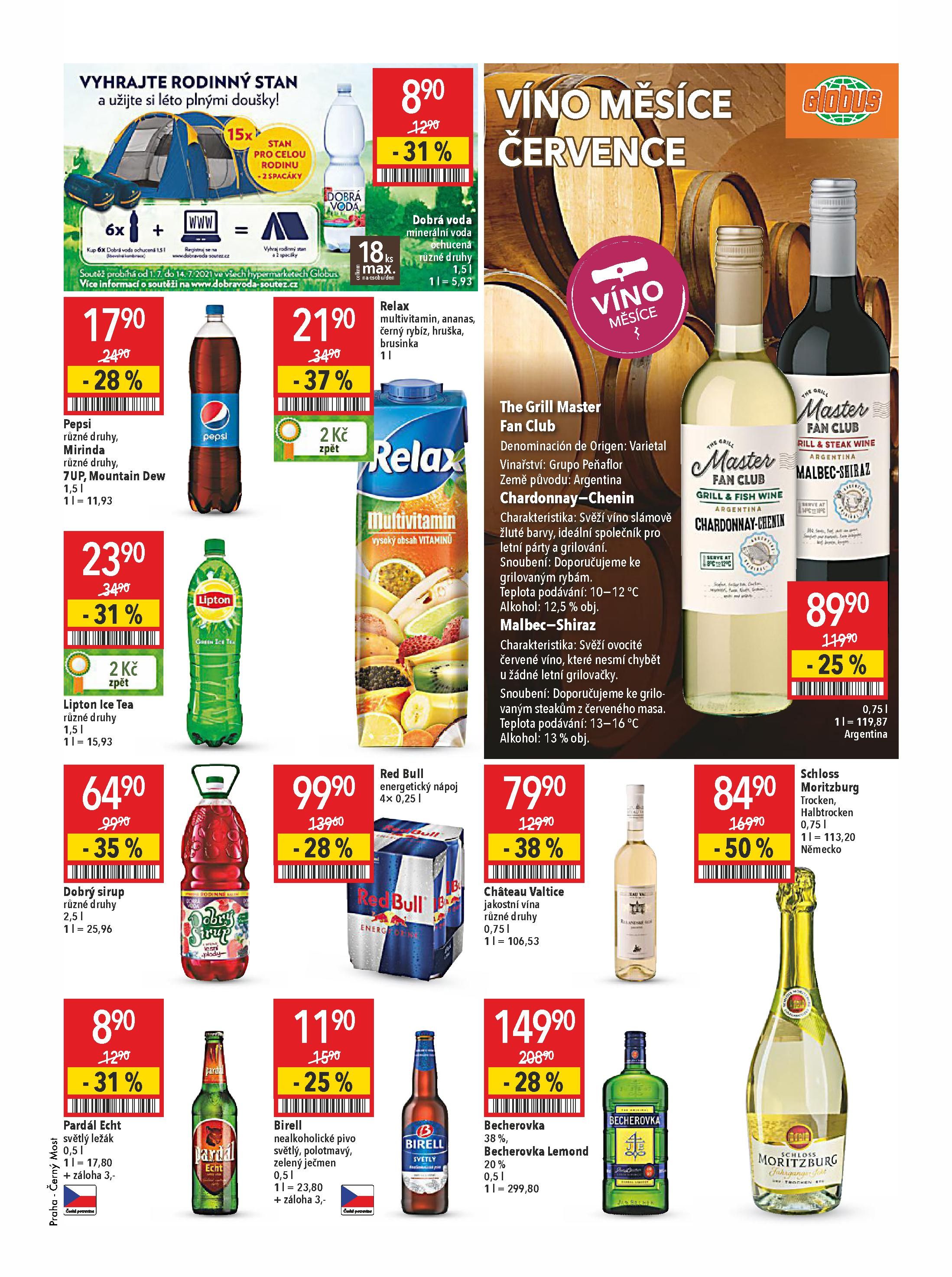 Leták Globus České Budějovice 1.7. - 7.7. - 5.strana - AkcniCeny.cz