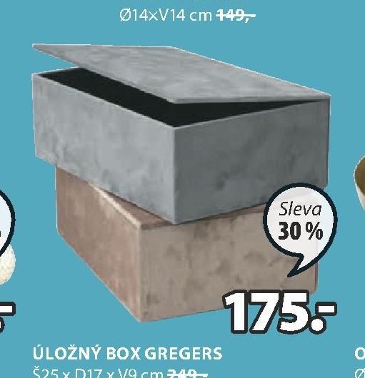 ÚLOŽNÝ BOX GREGERS - Jysk aktualniletaky.eu
