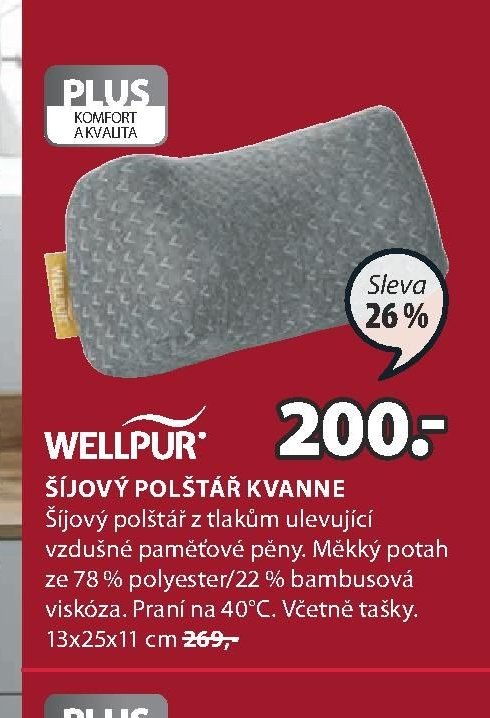 Polštář KVANNE - Jysk aktualniletaky.eu