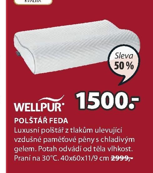 Polštář FEDA