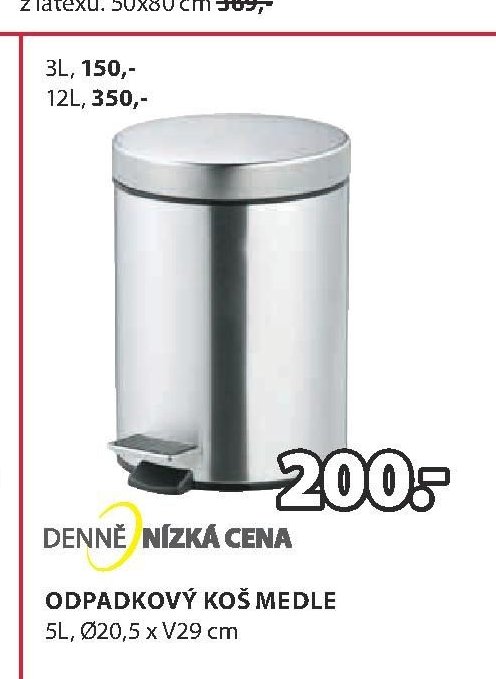 ODPADKOVÝ KOŠ MEDLE