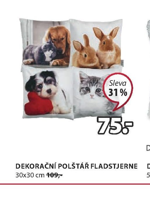 DEKORAČNÍ POLŠTÁŘ FLADSTJERNE