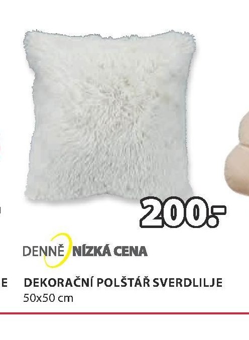 DEKORAČNÍ POLŠTÁŘ SVERDLILJE