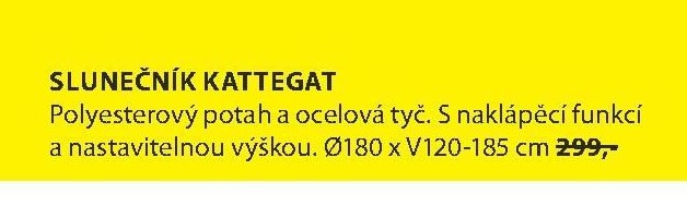 Slunečník Kattegat