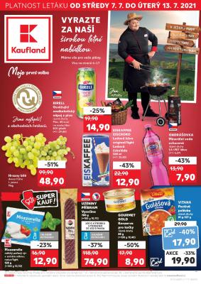 aktuální leták Kaufland 7.7.2021-13.7.2021