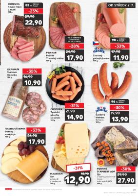 aktuální leták Kaufland 7.7.2021-13.7.2021
