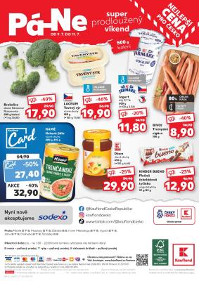 aktuální leták Kaufland 7.7.2021-13.7.2021