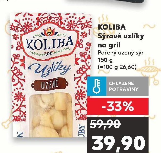 Koliba Sýrové uzlíky na gril