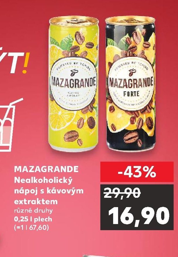 Mazagrande Nealkoholický nápoj s kávovým extraktem
