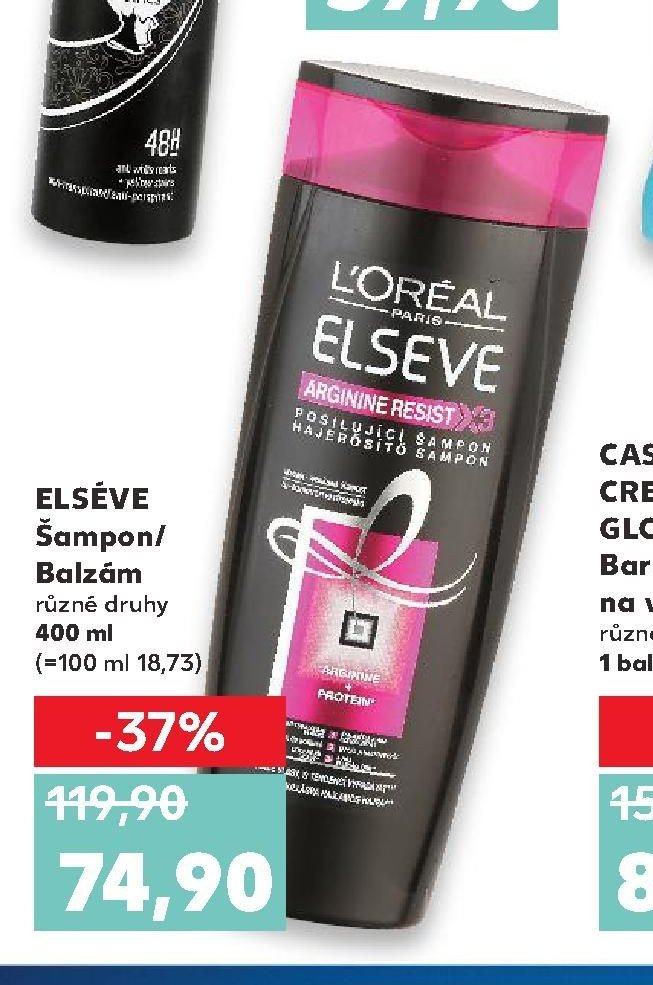 Elséve Šampon/Balzám různé druhy 400 ml