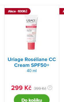 Uriage Roséliane CC Cream SPF50+ 40 ml