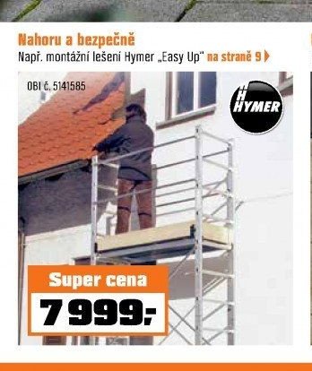 Montážní lešení Hymer „Easy Up“