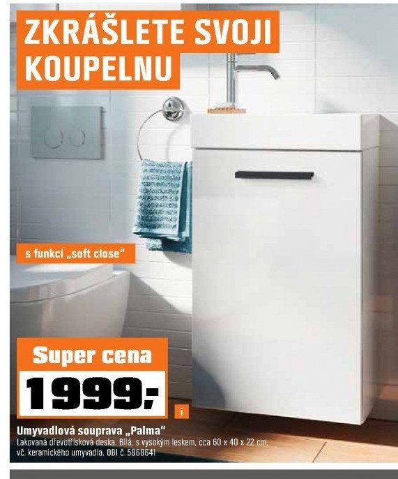Umyvadlová souprava „Palma“