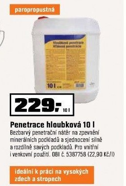 Penetrace hloubková 10 l
