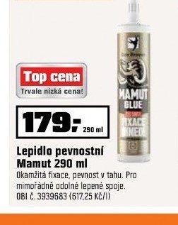 Lepidlo pevnostní Mamut 290 ml