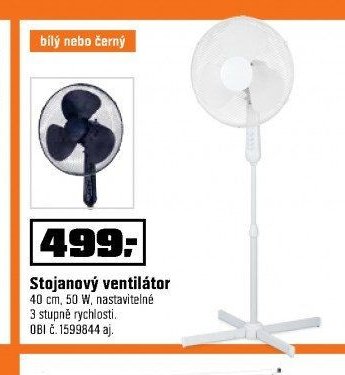 Stojanový ventilátor
