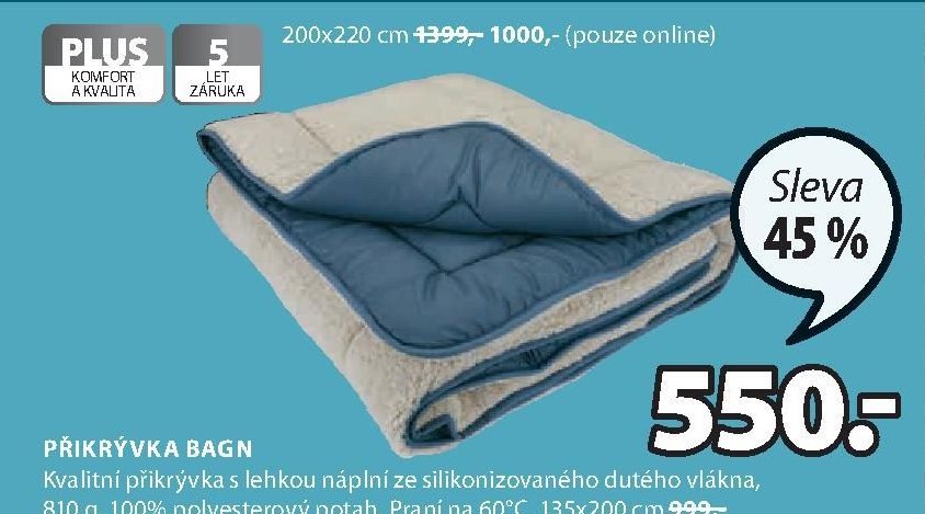 PŘIKRÝVKA BAGN