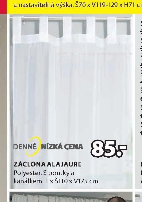 ZÁCLONA ALAJAURE