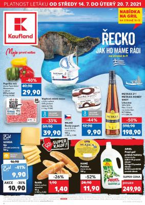 aktuální leták Kaufland 14.7.2021-20.7.2021