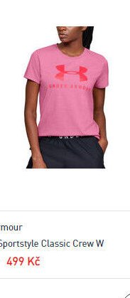 Under Armour Graphic Sportstyle Classic Crew W