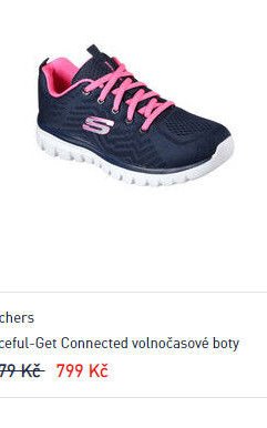 Skechers Graceful-Get Connected volnočasové boty