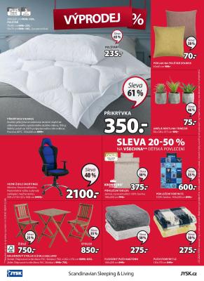 aktuální leták Jysk 15.7.2021-28.7.2021