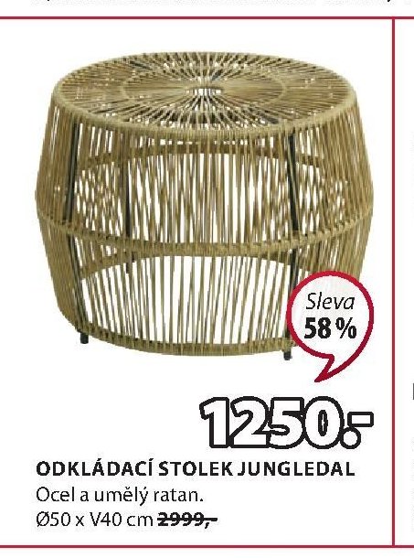 Odkládací stolek Jungledal