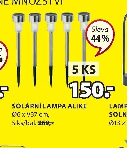 SOLÁRNÍ LAMPA ALIKE