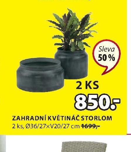 ZAHRADNÍ KVĚTINÁČ STORLOM