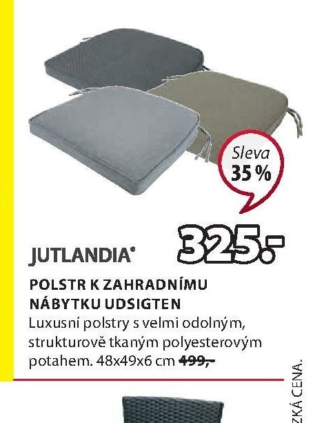 POLSTR K ZAHRADNÍMU NÁBYTKU UDSIGTEN