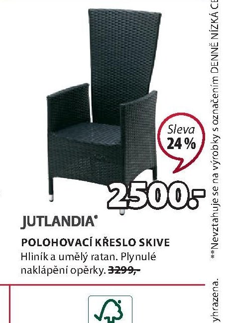 POLOHOVACÍ KŘESLO SKIVE