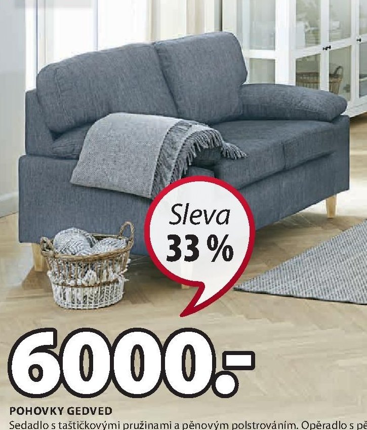 POHOVKY GEDVED (2místná)