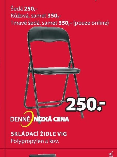 Skládací židle Vig