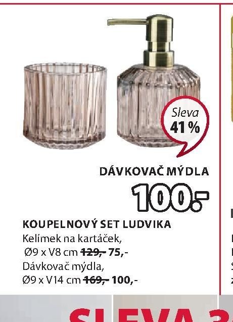 Koupelnový set Ludvika